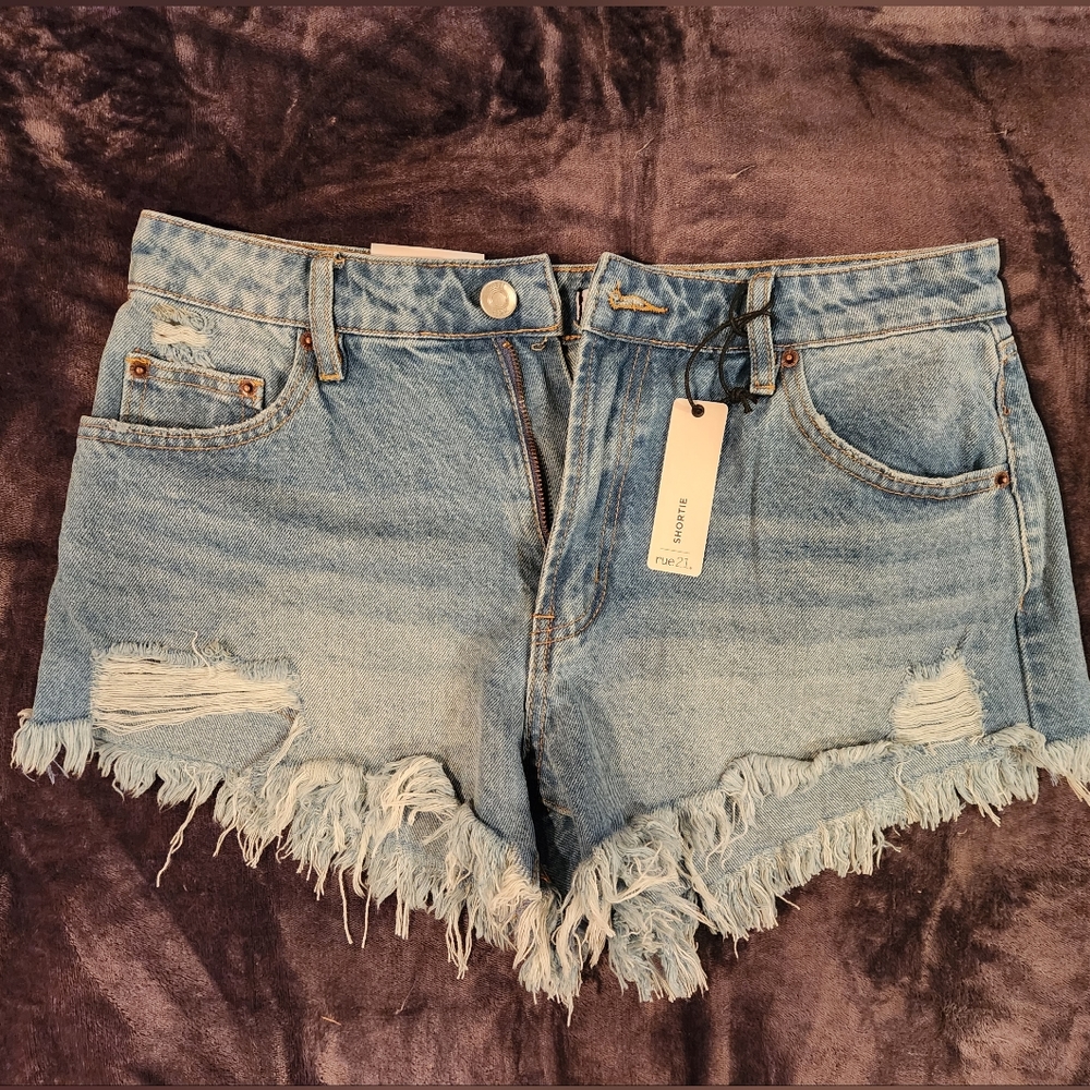Rue21 High Rise Denim Shorts